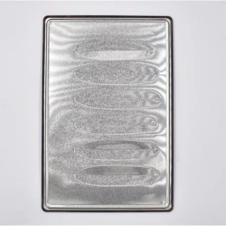 Vintage Dekor Fémtábla, dombornyomott szörf deszkák, retro hangulatú kialakítás, 30x20cm