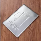 Vintage Dekor Fémtábla, dombornyomott 'I believe... I'll have... another BEER' felirat, retro hangulatú kialakítás, 20x30cm