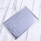 Vintage Dekor Fémtábla, dombornyomott 'Here's to you' felirat, dombornyomott Chardonnay, retro hangulatú kialakítás, 20x30cm