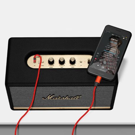 AUX átalakító kábel USB-C-ről 3,5mm jack-re, 1 méter, kompatibilis iPhone 15/16, ezüst-fehér