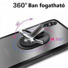 Mobiltelefon és Tablet tartó, öntapadós, összehajtható, akár autó szellőzőrácsra is szerelhető, fekete