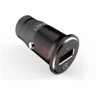 LDNIO® Autós USB szivargyújtó töltő, 1xUSB csatlakozóval, Quick Charge 3.0, 5V/3A, barna/szürke