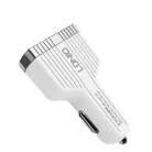 LDNIO® Autós USB szivargyújtó töltő, 3xUSB csatlakozóval, Quick Charge 3.0, 5V/7A, fehér