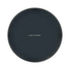Vezeték nélküli töltő, 10W-os töltő pad, fekete