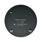 Vezeték nélküli töltő, 10W-os töltő pad, fekete