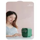 Aromaterápiás Mini Párologtató Léghűtő, 3 fokozatú ventilátor, 4000mAh akkumulátor, sötétzöld