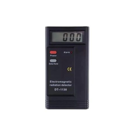 Professzionális Elektromágneses Sugárzásmérő, 0.4 mp válaszidő, digitális LCD kijelző, fekete