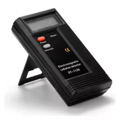   Professzionális Elektromágneses Sugárzásmérő, 0.4 mp válaszidő, digitális LCD kijelző, fekete
