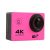 WiFi-s Akciókamera, F-60, 12MP sportkamera, FullHD video/60FPS, max.64GB TF Card, 30m-ig vízálló, A+ 170°, rózsaszín