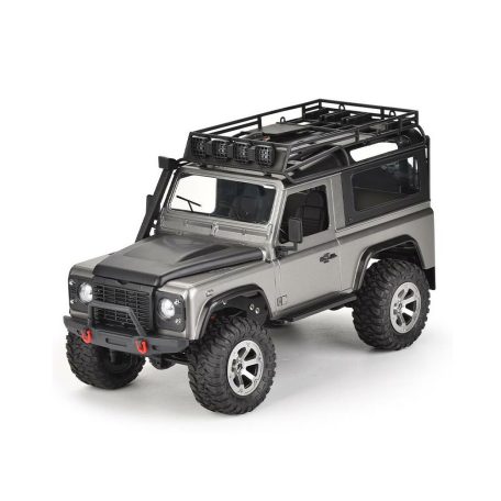 Fayee Távirányítós autó, 2,4 GHz-es rádióvezérlésű autó, LED világítással, 1:12 arány, 4WD, 15km/h,  14 év feletti gyermekek számára, szürke