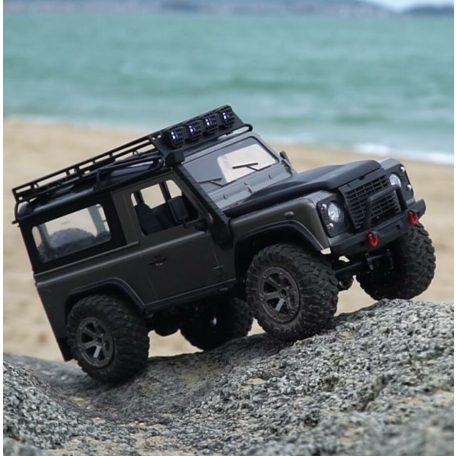 Fayee Távirányítós autó, 2,4 GHz-es rádióvezérlésű autó, LED világítással, 1:12 arány, 4WD, 15km/h,  14 év feletti gyermekek számára, szürke