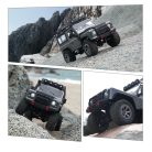 Fayee Távirányítós autó, 2,4 GHz-es rádióvezérlésű autó, LED világítással, 1:12 arány, 4WD, 15km/h,  14 év feletti gyermekek számára, szürke