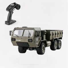   Fayee Távirányítós U.S. Army katonai teherautó, 2,4 GHz-es rádióvezérlésű, 1:16 arány, 6WD off road, 15km/h, 14 év feletti gyermekek számára, zöld