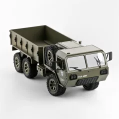   Fayee Távirányítós U.S. Army katonai teherautó, 2,4 GHz-es rádióvezérlésű, 1:16 arány, 6WD off road, 15km/h, 14 év feletti gyermekek számára, zöld