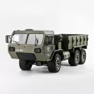 Fayee Távirányítós U.S. Army katonai teherautó, 2,4 GHz-es rádióvezérlésű, 1:16 arány, 6WD off road, 15km/h, 14 év feletti gyermekek számára, zöld