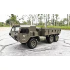 Fayee Távirányítós U.S. Army katonai teherautó, 2,4 GHz-es rádióvezérlésű, 1:16 arány, 6WD off road, 15km/h, 14 év feletti gyermekek számára, zöld