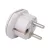 Utazó adapter, EU-s aljzatba, EU/UK+AU+USA, fehér
