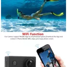 WiFi-s Sportkamera, H-16, 12MP akciókamera, FullHD video/60FPS, max.64GB TF Card, 30m-ig vízálló, A+ 170°, rózsaszín