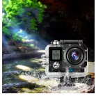 WiFi-s Akciókamera, H22, 12MP sportkamera, FullHD video/60FPS, max.32GB TF Card, 30m-ig vízálló, A+ 170°, fekete