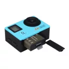 WiFi-s Akciókamera, H22, 12MP sportkamera, FullHD video/60FPS, max.32GB TF Card, 30m-ig vízálló, A+ 170°, fekete