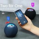 Hordozható Hopestar Hangszóró, Bluetooth v5.0, Vízálló, MicroSD kártya olvasó, AUX 3,5mm JackStereo, fekete