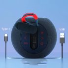 Hordozható Hopestar Hangszóró, Bluetooth v5.0, Vízálló, MicroSD kártya olvasó, AUX 3,5mm JackStereo, fekete