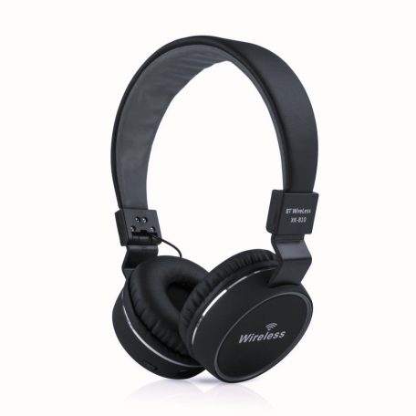 Bluetooth Fejhallgató, beépitett mikrofonnal, Bluetooth v4.0, 3,5mm jack sztereó, fekete