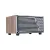Bluetooth Fa Hangszóró, hordozható, USB input, MicroSD kártya olvasó, ezüst-világosbarna