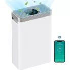 Hoome Intelligens Levegőtisztító, Negative Plasma Ions technológia, max. 25 négyzetméterig, fehér
