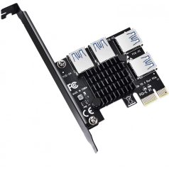 4xUSB 3.0 PCIe Bővítőkártya Szervergéphez