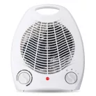 Hordozható Mini Ventilátoros Fűtőtest, 3 különböző fokozattal, 1000W/2000W állítható fűtési teljesítmény, fehér