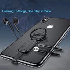 Lightning->3.5mm Jack átalakitós Töltő és Adapter, telefontartó funkció, fekete