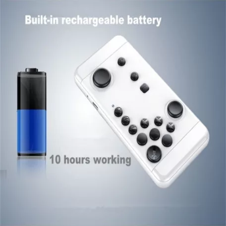 Android/iOS/PC Bluetooth Kontroller, M-055 gamepad, fekete