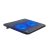 Dupla Ventilátoros Laptop Hűtő, N130, 19mm extra vékony, 14-17"-es, fekete