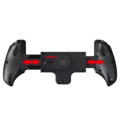   íPega Játék Kontroller, Android/iPhone/Android TV Box/PC/Laptop, telefontartós gamepad, fekete