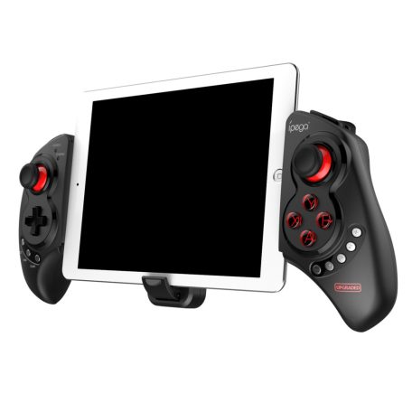 íPega Játék Kontroller, Android/iPhone/Android TV Box/PC/Laptop, telefontartós gamepad, fekete