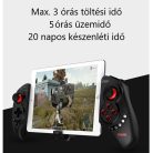 íPega Játék Kontroller, Android/iPhone/Android TV Box/PC/Laptop, telefontartós gamepad, fekete