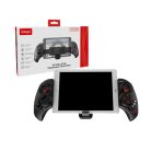 íPega Játék Kontroller, Android/iPhone/Android TV Box/PC/Laptop, telefontartós gamepad, fekete