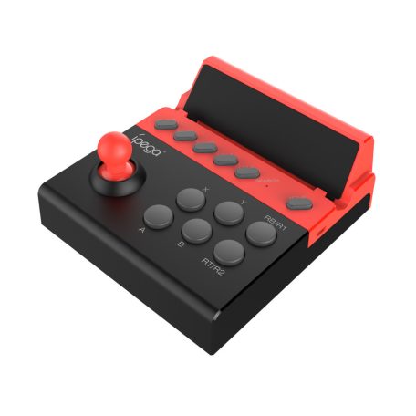 Android/iPhone Bluetooth Kontroller, PG-9135 telefon-/tablettartós gamepad, piros-fekete