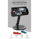 Nintendo Switch-/Tablet-/Okostelefontartó, PG-9158 13-22cm széles, 30cm magas, fekete