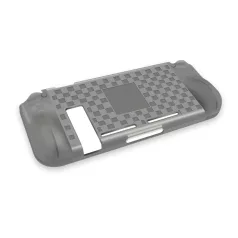 Nintendo Switch Védőtok, TPU szilikon burkolat, szürke