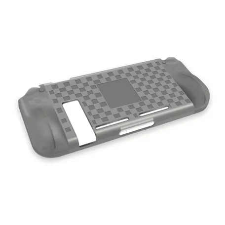 Nintendo Switch Védőtok, TPU szilikon burkolat, szürke