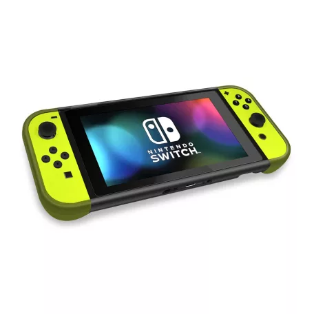 Nintendo Switch Védőtok, TPU szilikon burkolat, szürke