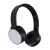 Bluetooth Fejhallgató, beépített mikrofonnal, ST11 hívásfogadás/hangerőszabályzó/számváltó, Bluetooth + MicroSD + 3,5mm jack sztereó, ezüst-fekete