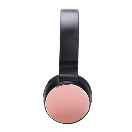 Bluetooth Fejhallgató, beépített mikrofonnal, ST11 hívásfogadás/hangerőszabályzó/számváltó, Bluetooth + MicroSD + 3,5mm jack sztereó, arany-fekete