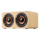 Bluetooth Fa Hangszóró, hordozható, AUX input, MicroSD kártya olvasó, Sötét Barna