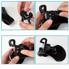 Autós Mágneses Mobiltelefon Tartó, DB-360 műszerfalra helyezhető, fekete