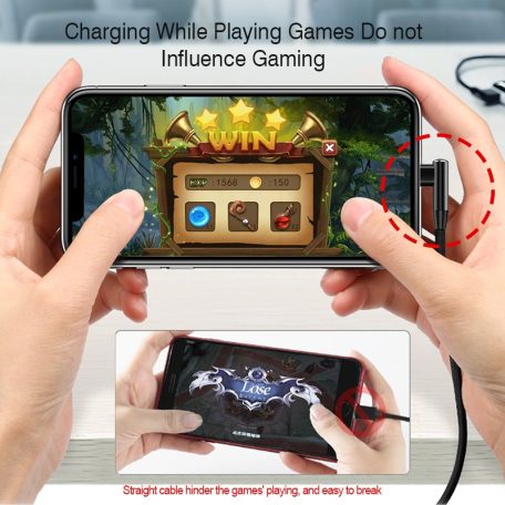 Prémium Adat- és Töltőkábel TB1009, MicroUSB/USB csatlakozó, 2.4A gyorstöltés, 1 méter, fekete