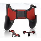 Okostelefon Kontroller, telefon tartó, gamepad fogantyú, 4.7’’- 6.5’’ közötti telefonokkal kompatibilis, piros-fekete