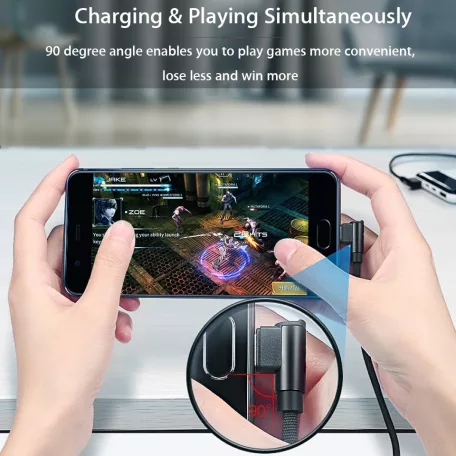 Prémium adat és töltő kábel, 3 az 1-ben, USB-ről Lightning/USB-C/MicroUSB csatlakozó, Android és iPhone készülékekhez, 1 méter, asztroszürke